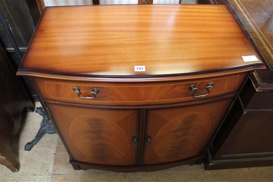 William Bartlett bowfront cabinet